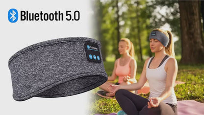 Wireless Bluetooth Sleep Headband – Sports Music Headphones With Built-in Mic