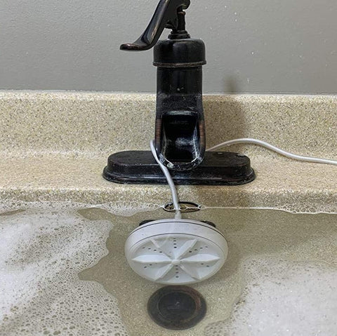 Mini Washing Machine Portable Ultrasonic Turbine Washer